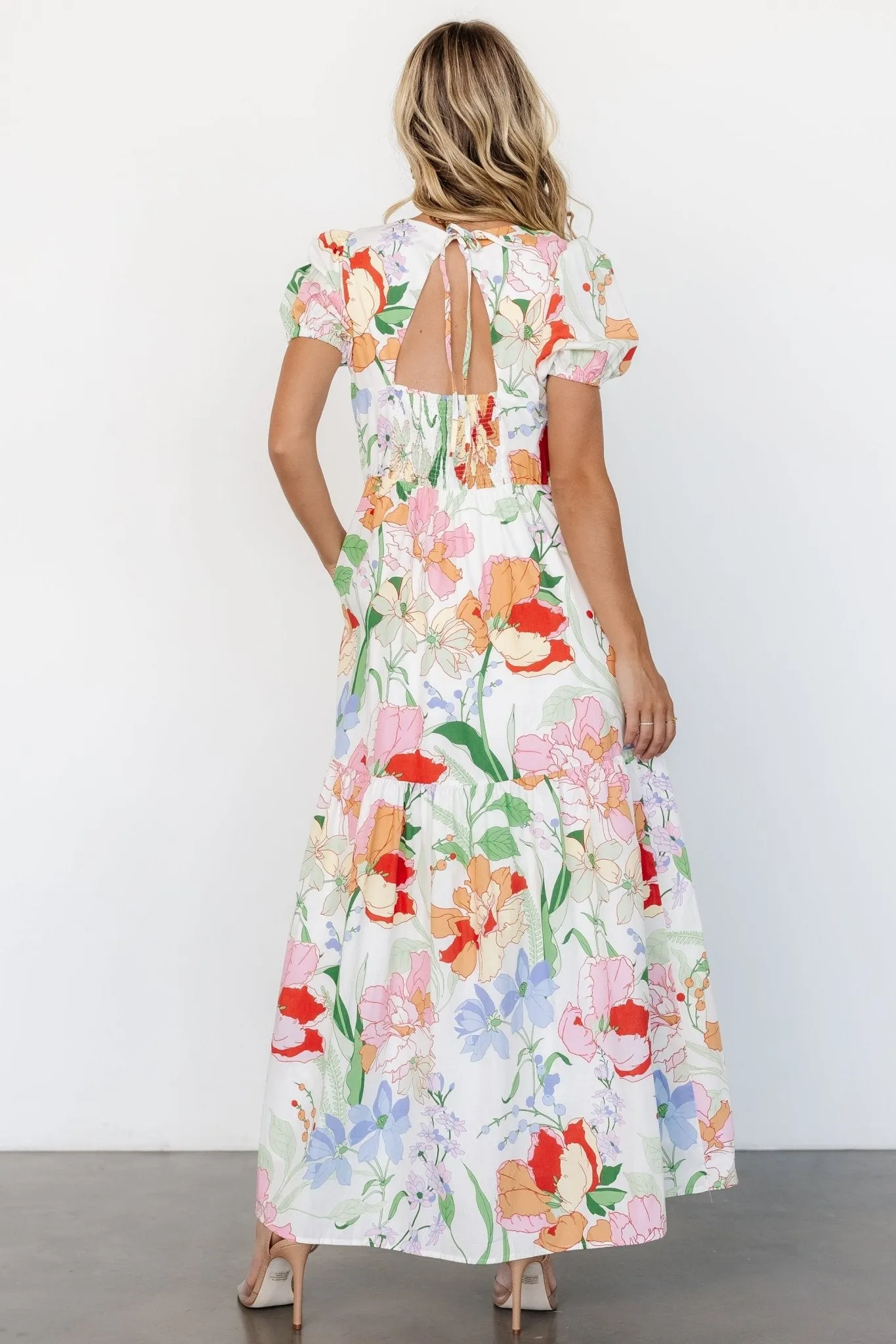 Risette Maxi Dress | Multi Floral sold by Baltic Born product image thumbnail 2
