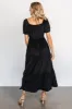 Kenli Velvet Maxi Dress | Black sold by Baltic Born