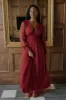 Layla Tulle Maxi Dress | Terracotta sold by Baltic Born