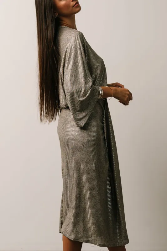 orange midi dress for women A.L.C. Lou Dress in Orange