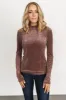 Joss Velvet Top | Dusty Clove sold by Baltic Born
