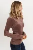 Joss Velvet Top | Dusty Clove sold by Baltic Born