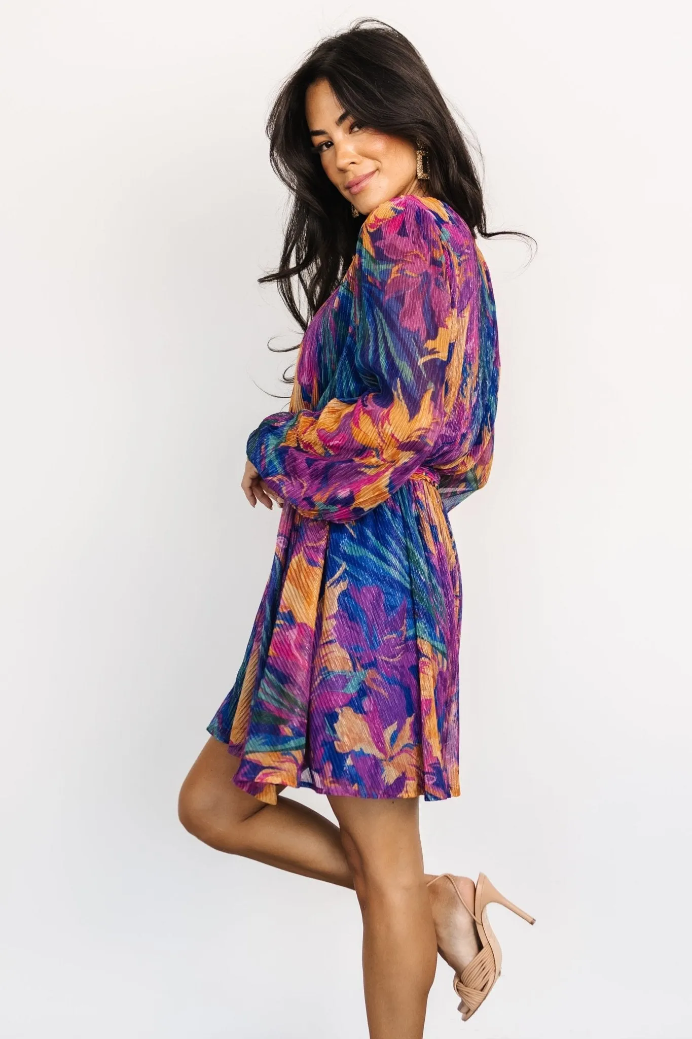 Rev Mini Dress | Blue Multi sold by Baltic Born product image thumbnail 2