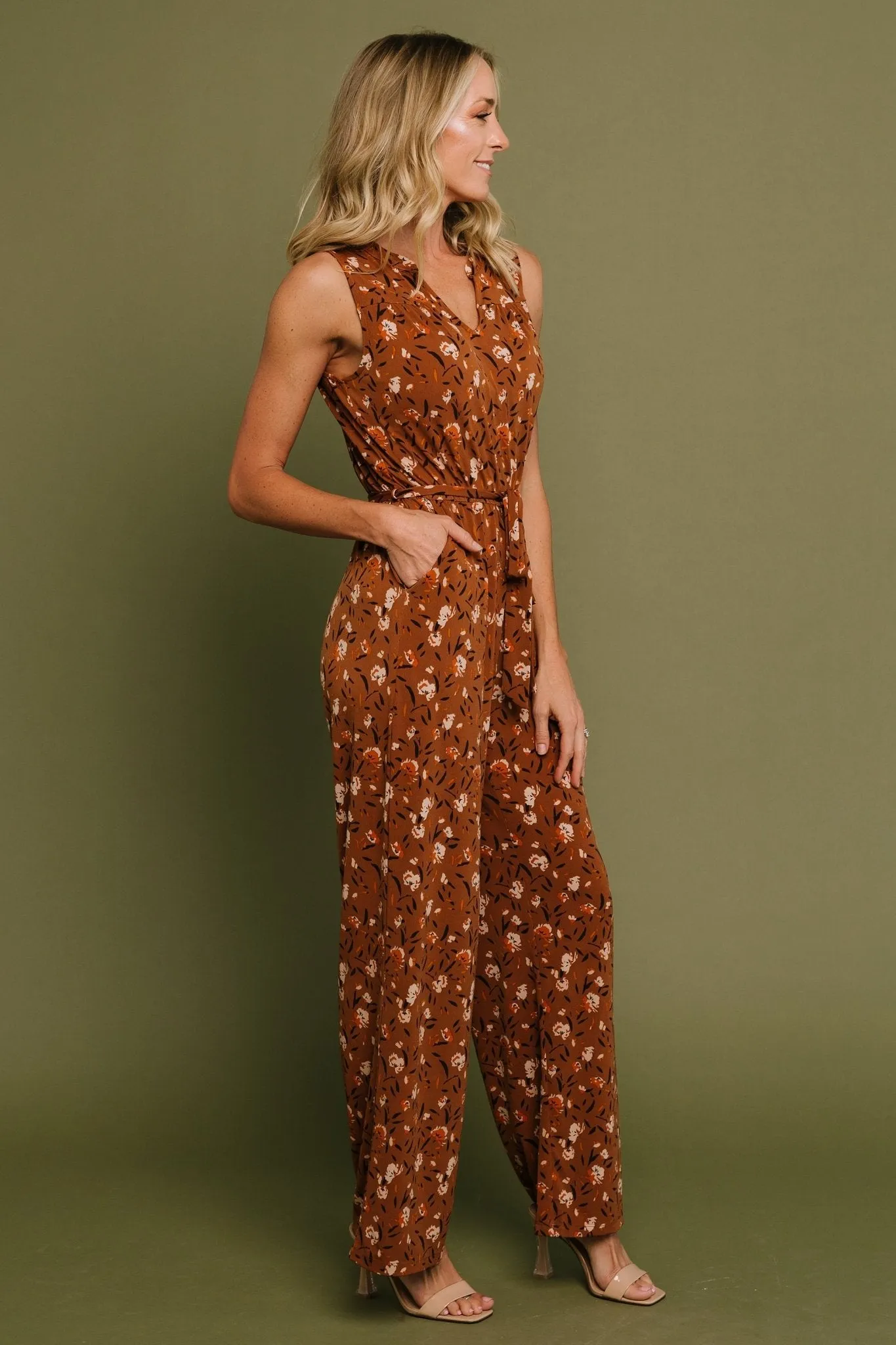 Grove Tank Jumpsuit | Copper Multi sold by Baltic Born product image thumbnail 2