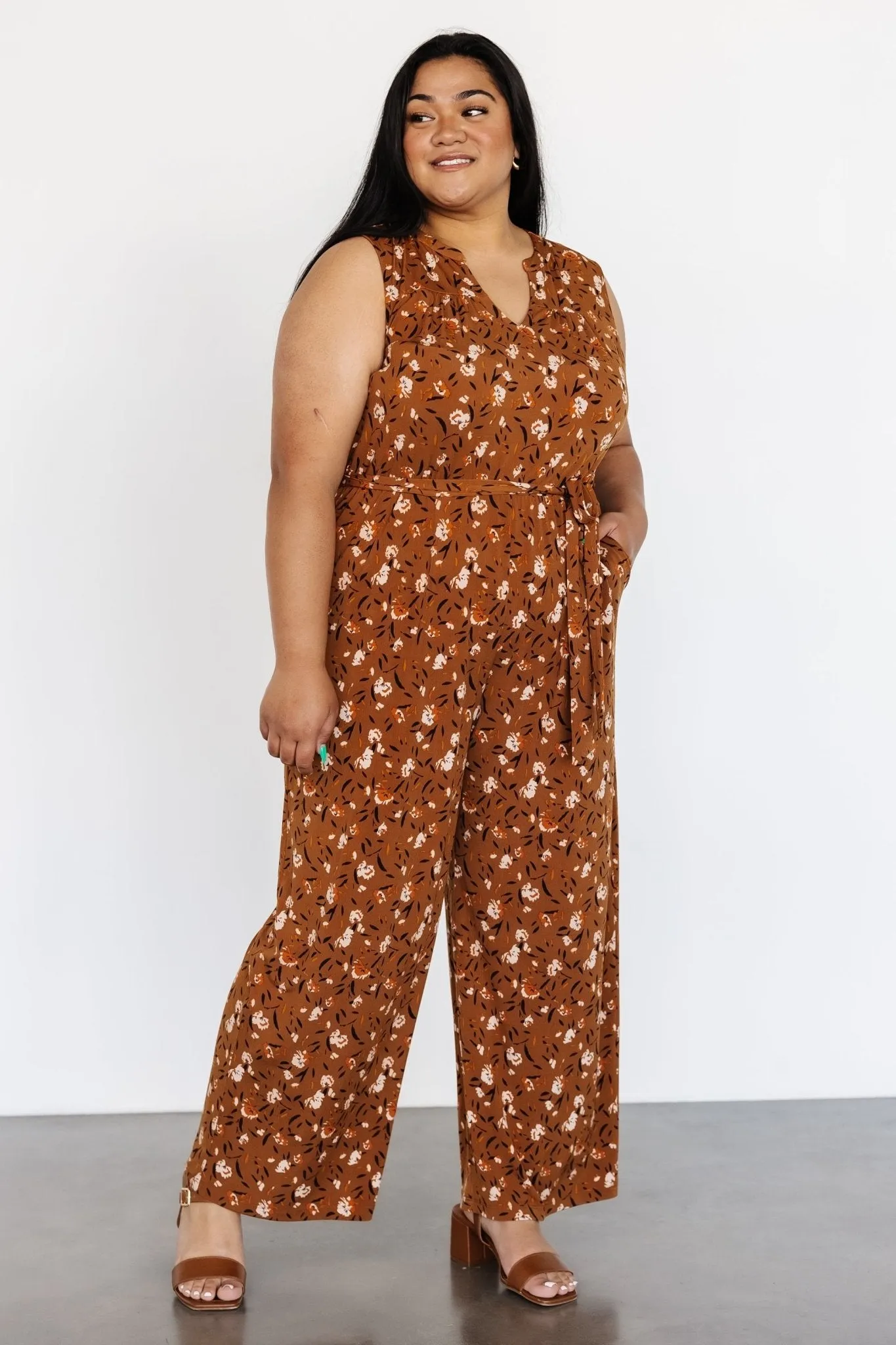Grove Tank Jumpsuit | Copper Multi sold by Baltic Born product image thumbnail 3