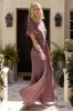 Naomi Short Sleeve Maxi Dress | Vintage Plum sold by Baltic Born