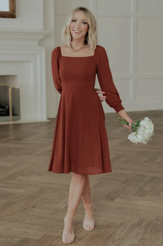 Elise Short Dress | Cinnamon sold by Baltic Born