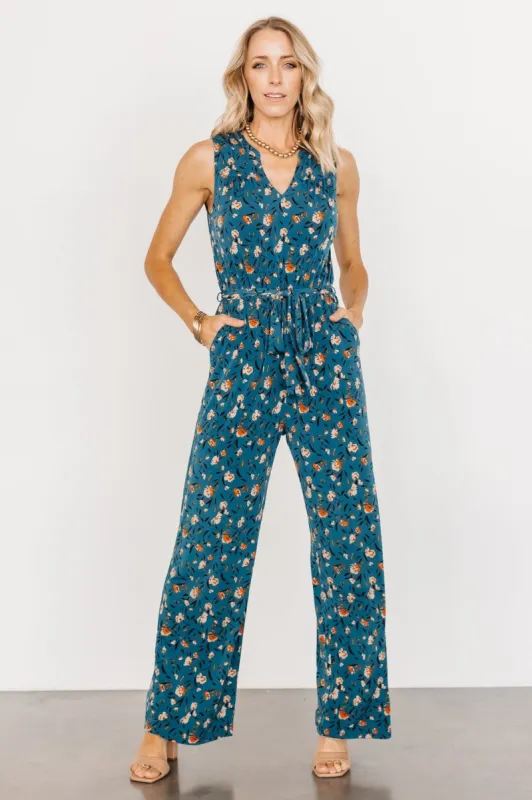 Grove Tank Jumpsuit | Topaz Multi made by Gilli