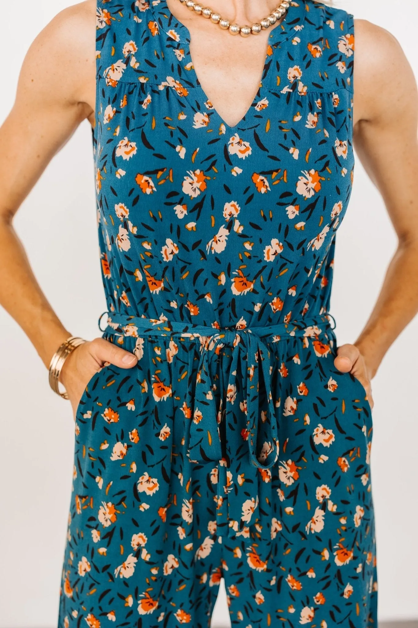 Grove Tank Jumpsuit | Topaz Multi sold by Baltic Born product image thumbnail 2