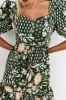 Clea Sweetheart Mini Dress | Olive Multi sold by Baltic Born