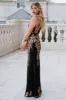 Azura Gown | Black + Gold sold by Baltic Born