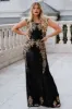 Azura Gown | Black + Gold sold by Baltic Born