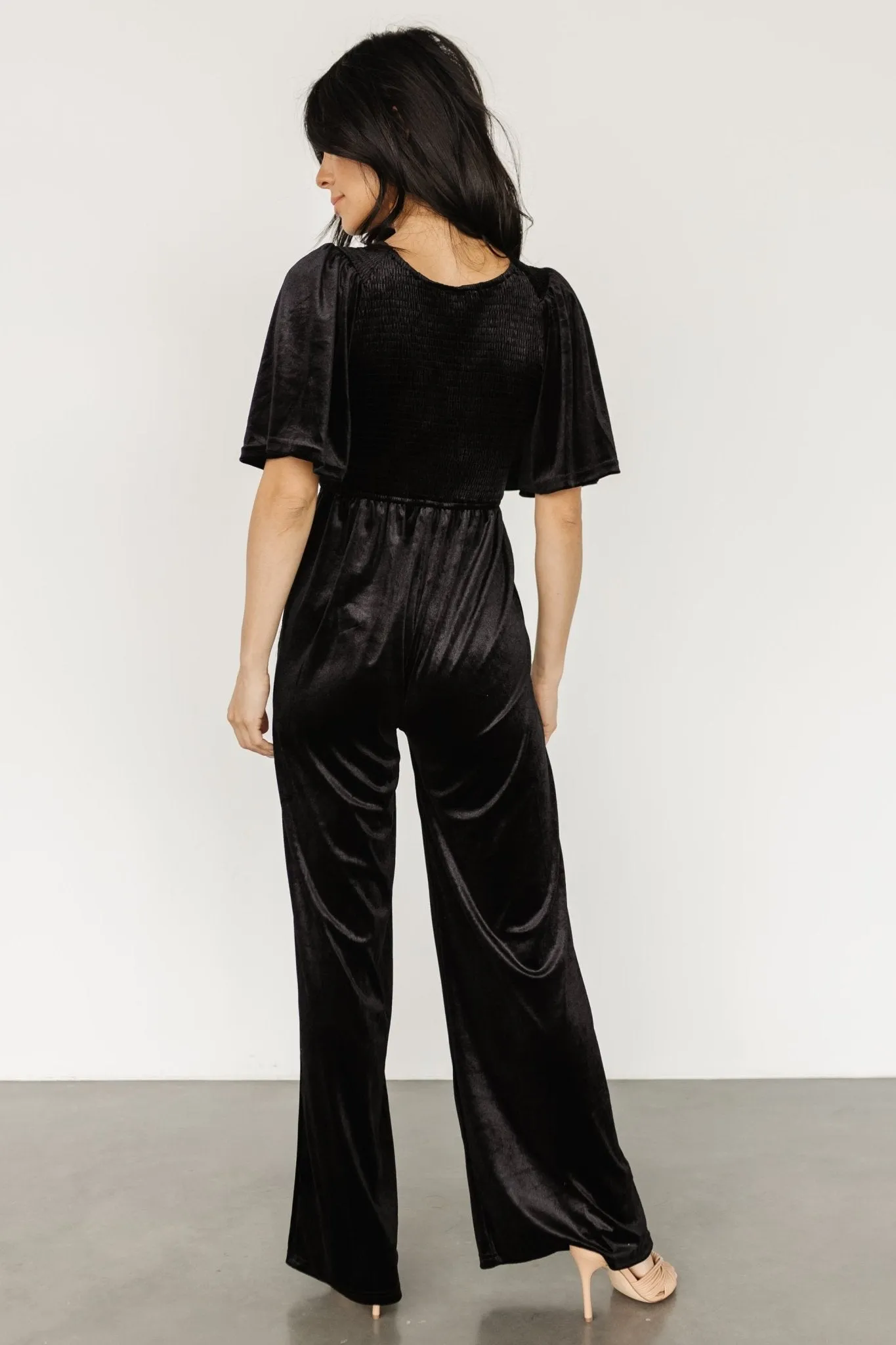 Regent Velvet Jumpsuit | Black sold by Baltic Born product image thumbnail 5