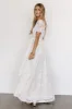 Claudia Lace Maxi Dress | Off White sold by Baltic Born