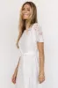 Claudia Lace Maxi Dress | Off White sold by Baltic Born