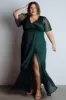 Grace Sparkle Gown | Emerald sold by Baltic Born