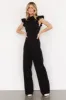 Tana Mock Neck Jumpsuit | Black sold by Baltic Born