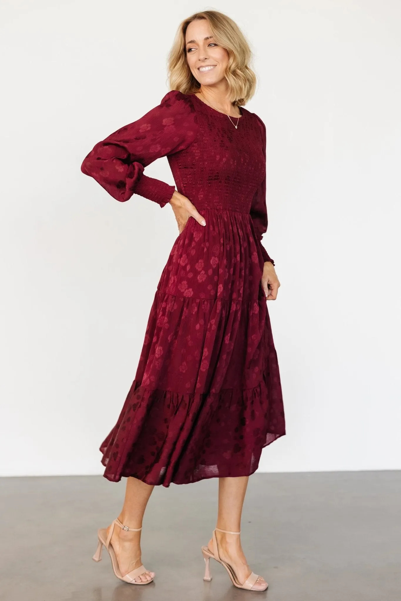 Stockholm Smocked Dress | Mulberry sold by Baltic Born product image thumbnail 4