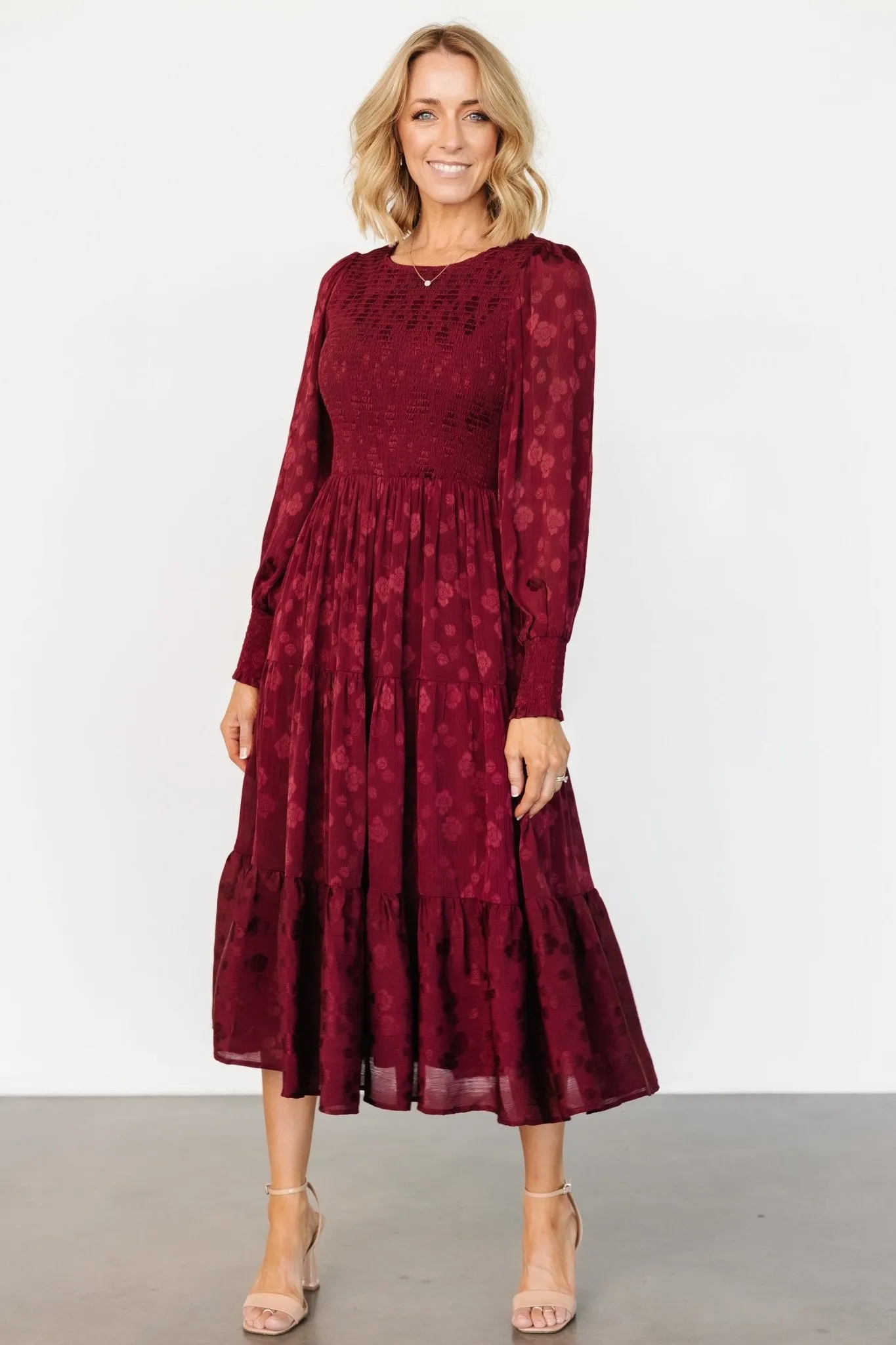 Stockholm Smocked Dress | Mulberry sold by Baltic Born product image thumbnail 2
