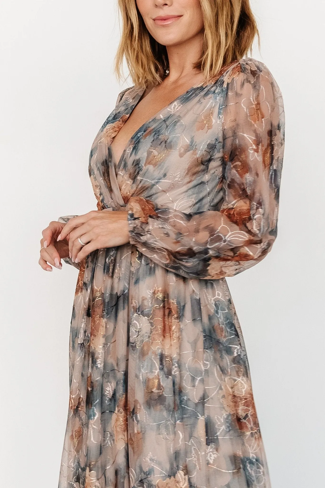 Helene Maxi Dress | Jade Multi sold by Baltic Born product image thumbnail 2