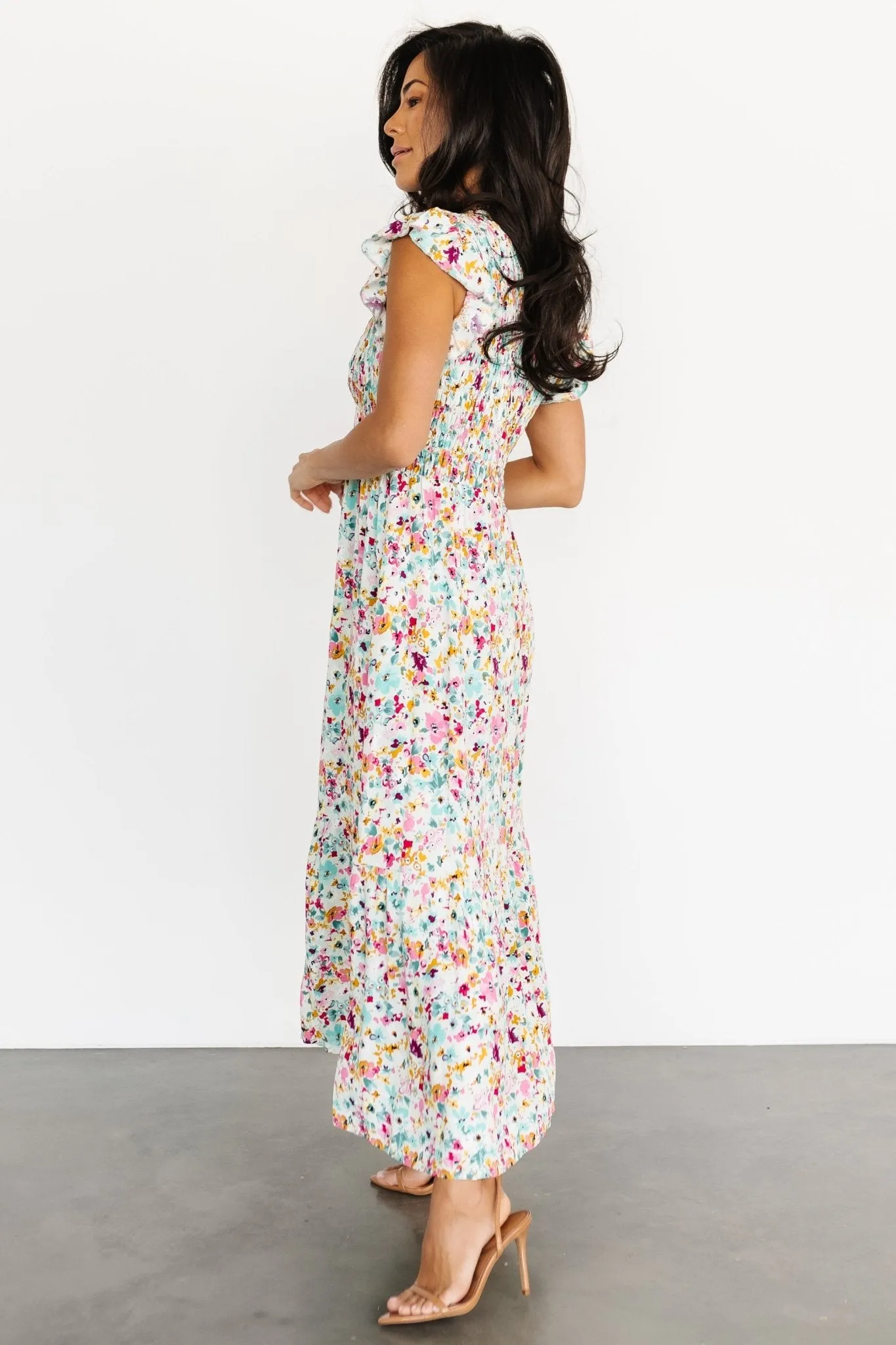 Florencia Dress | Sage Multi Floral sold by Baltic Born product image thumbnail 4