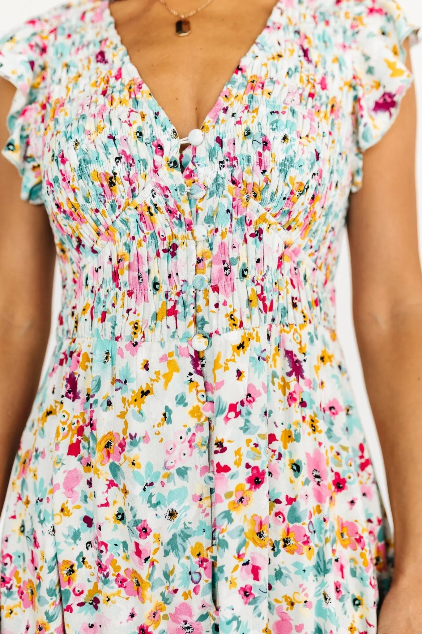 Florencia Dress | Sage Multi Floral sold by Baltic Born product image thumbnail 2