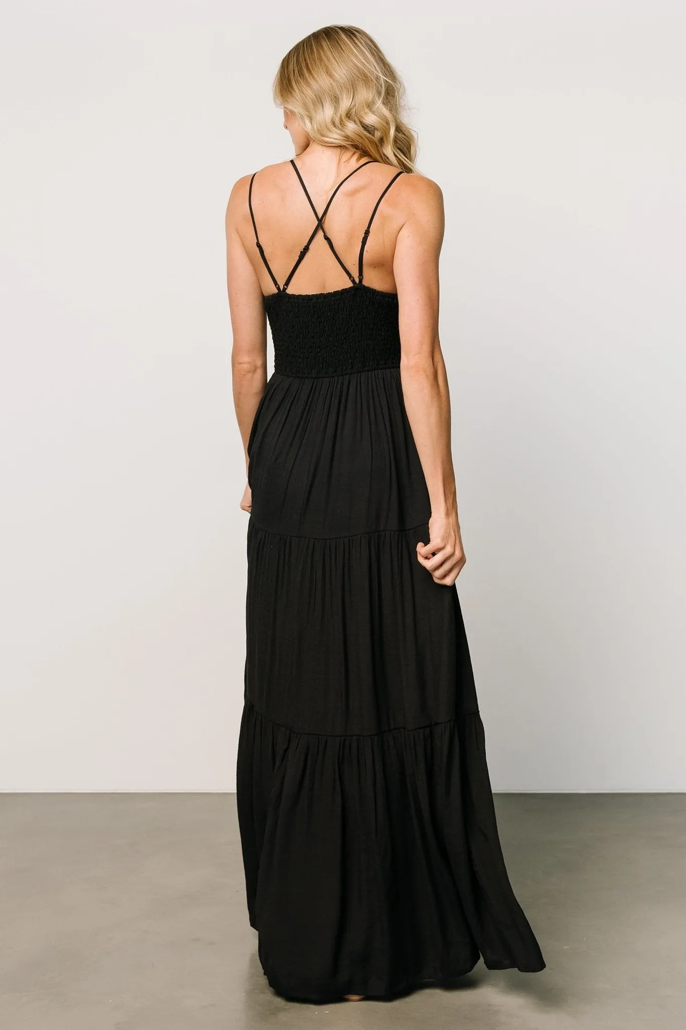 Summerlin Lace Top Maxi Dress | Black sold by Baltic Born product image thumbnail 2