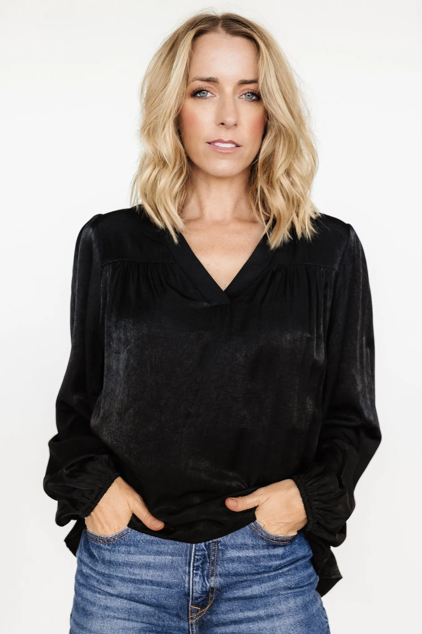 Alina Blouse | Black sold by Baltic Born product image thumbnail 5