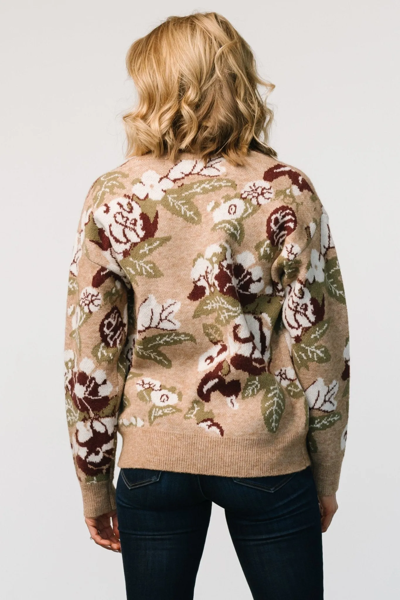 Munich Sweater | Taupe Multi sold by Baltic Born product image thumbnail 3