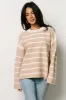 Conway Striped Sweater | Natural sold by Baltic Born