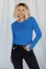 Dominic Sweater Top | Blue sold by Baltic Born