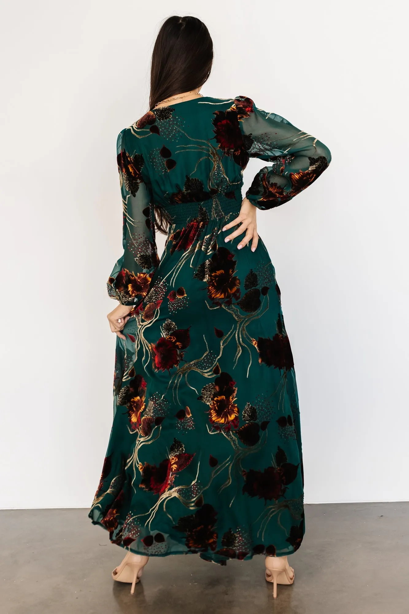 Mikla Maxi Dress | Jade Multi sold by Baltic Born product image thumbnail 5