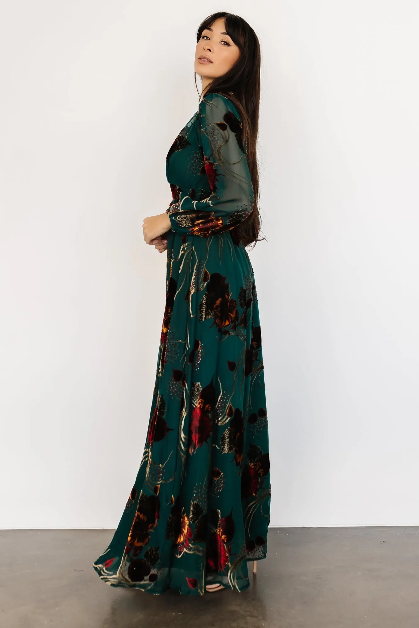 Mikla Maxi Dress | Jade Multi sold by Baltic Born product image thumbnail 3