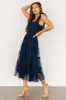 Emma Smocked Tulle Dress | Navy sold by Baltic Born