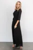 Rebecca Maxi Dress | Black sold by Baltic Born