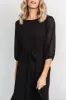 Rebecca Maxi Dress | Black sold by Baltic Born