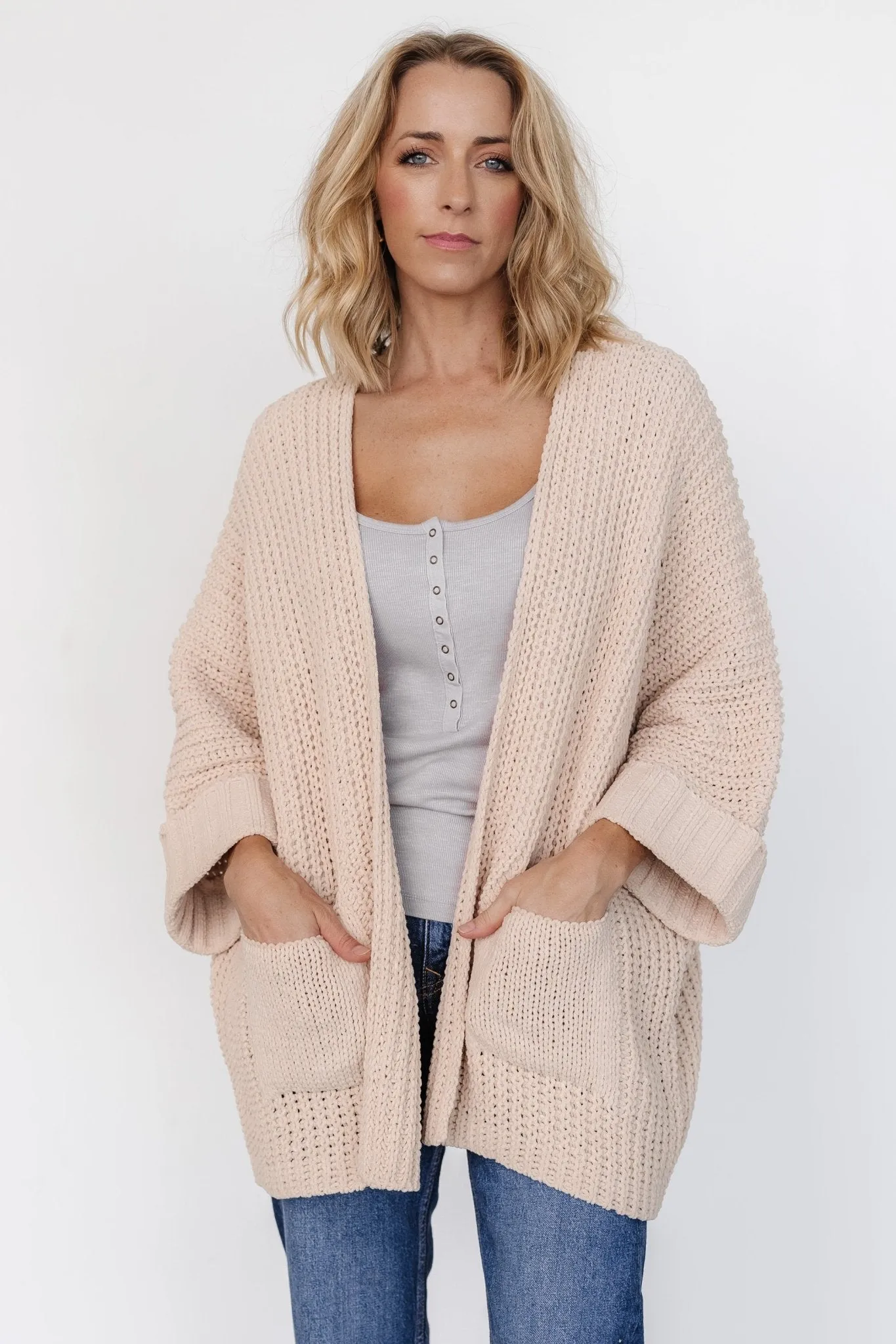 Cybele Oversized Cardigan | Natural sold by Baltic Born