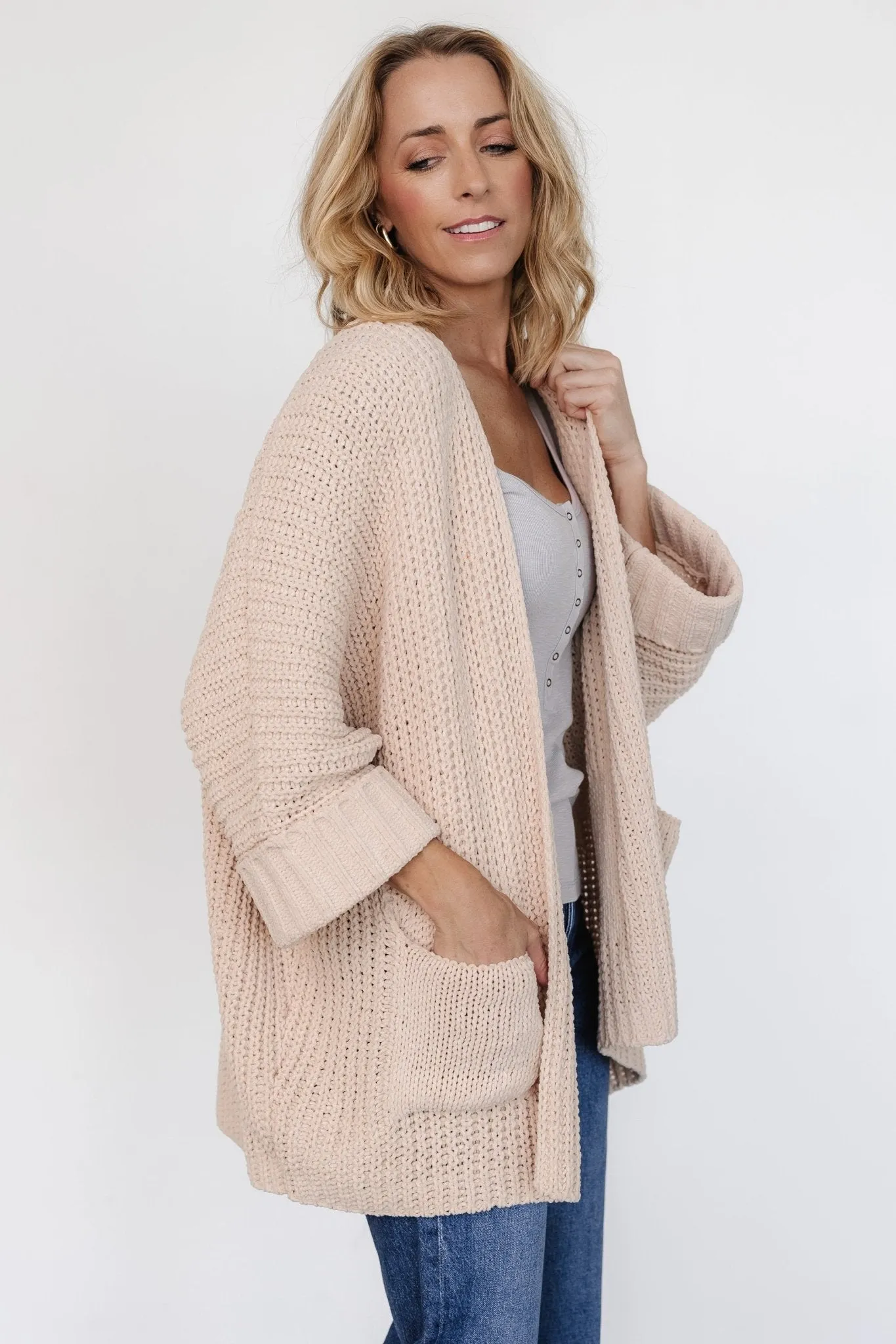 Cybele Oversized Cardigan | Natural sold by Baltic Born product image thumbnail 5