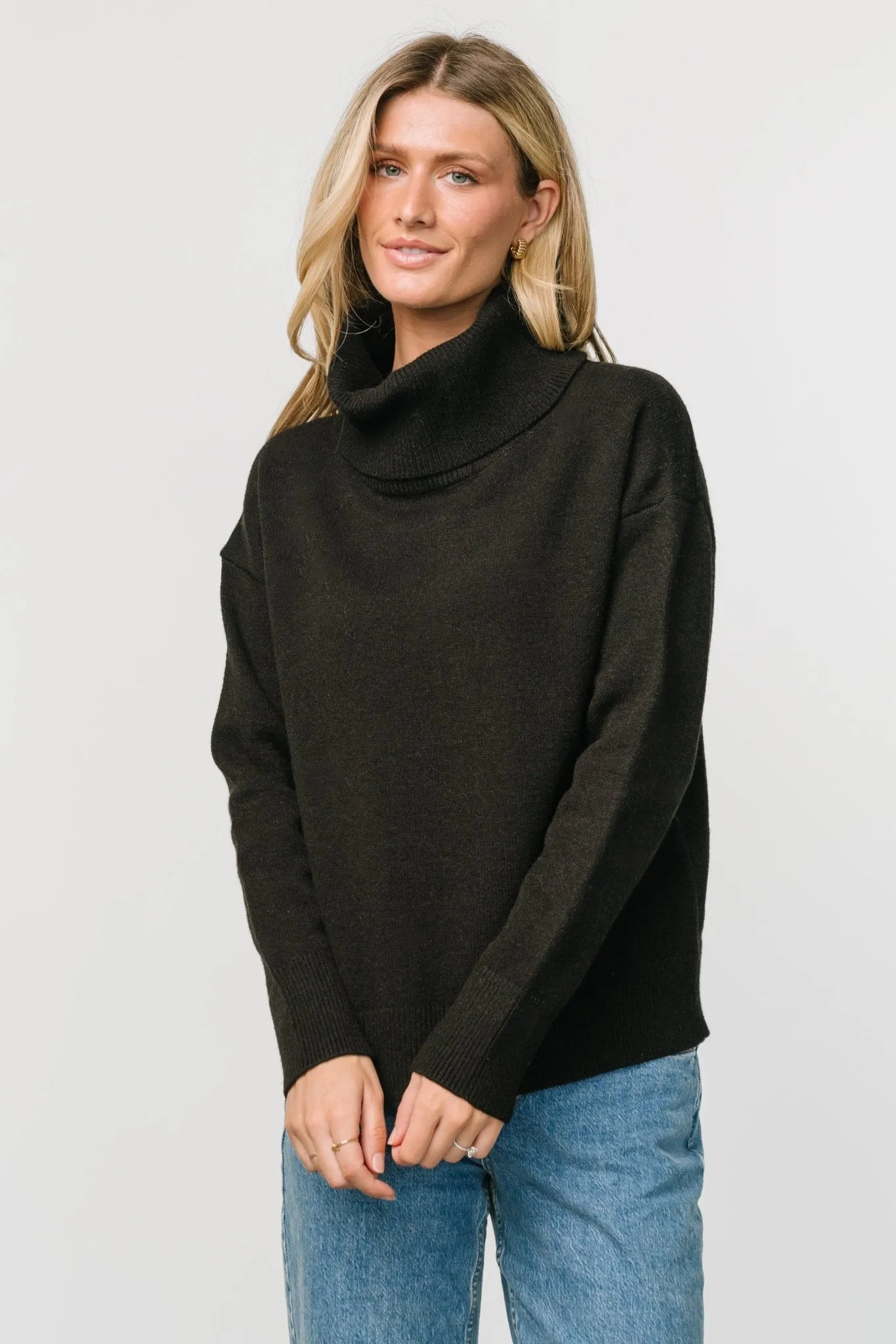 Tera Turtleneck Sweater | Black sold by Baltic Born product image thumbnail 3