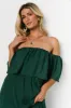 Diana Off Shoulder Maxi Dress | Emerald sold by Baltic Born