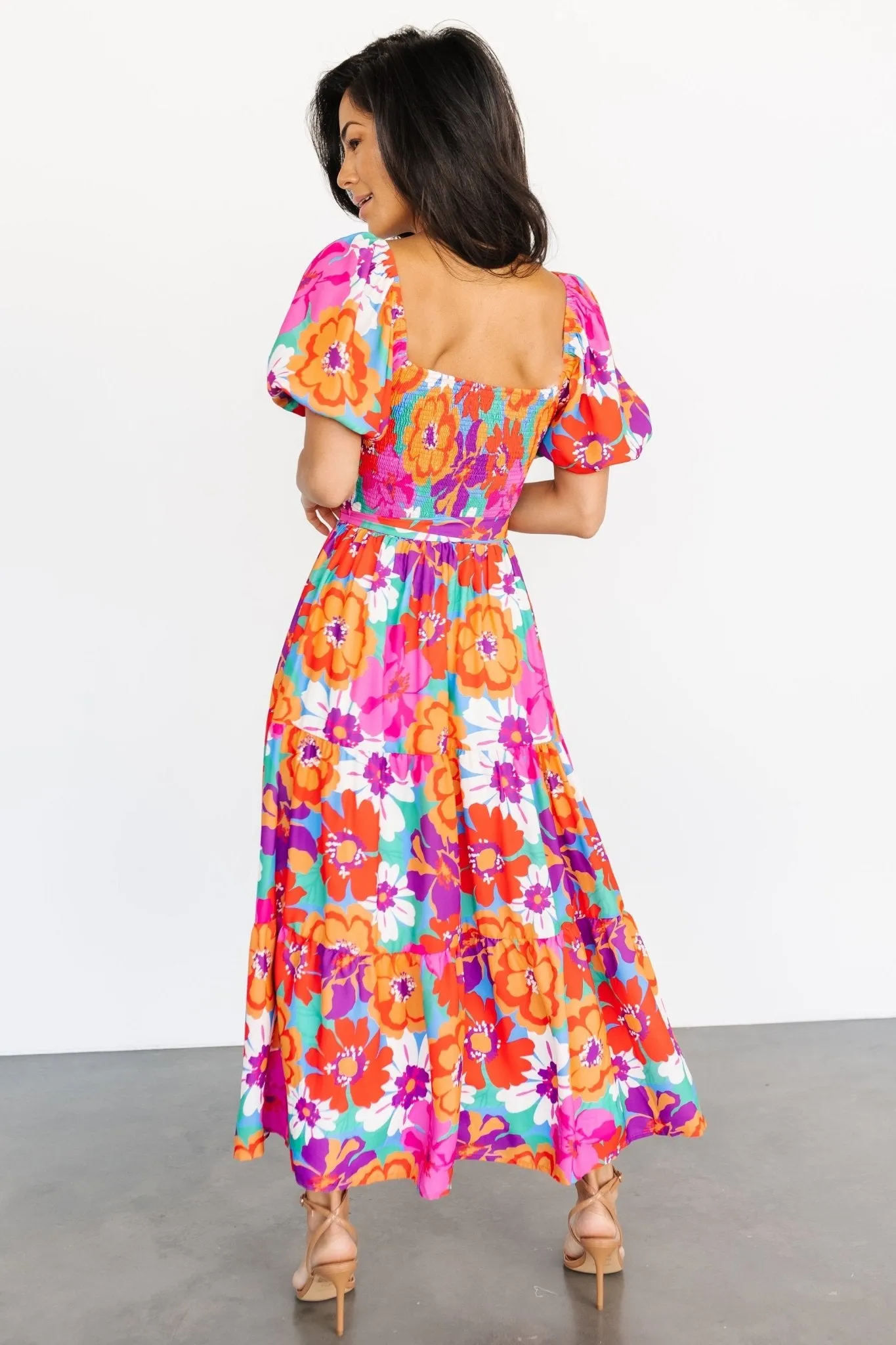 Mazatlan Maxi Dress | Multi Floral sold by Baltic Born product image thumbnail 4