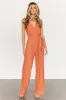 Zuri Tank Jumpsuit | Burnt Orange Stripe sold by Baltic Born