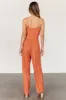 Zuri Tank Jumpsuit | Burnt Orange Stripe sold by Baltic Born