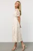Sadie Embroidered Midi Dress | Vintage Cream sold by Baltic Born