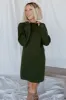 Jennings Sweater Dress | Deep Olive sold by Baltic Born