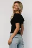 Brynlee Sweater Top | Black sold by Baltic Born