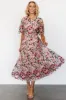 Arabella Embroidered Tulle Maxi Dress | Rose Garden sold by Baltic Born