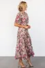Arabella Embroidered Tulle Maxi Dress | Rose Garden sold by Baltic Born