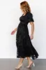 Mae Midi Dress | Black sold by Baltic Born