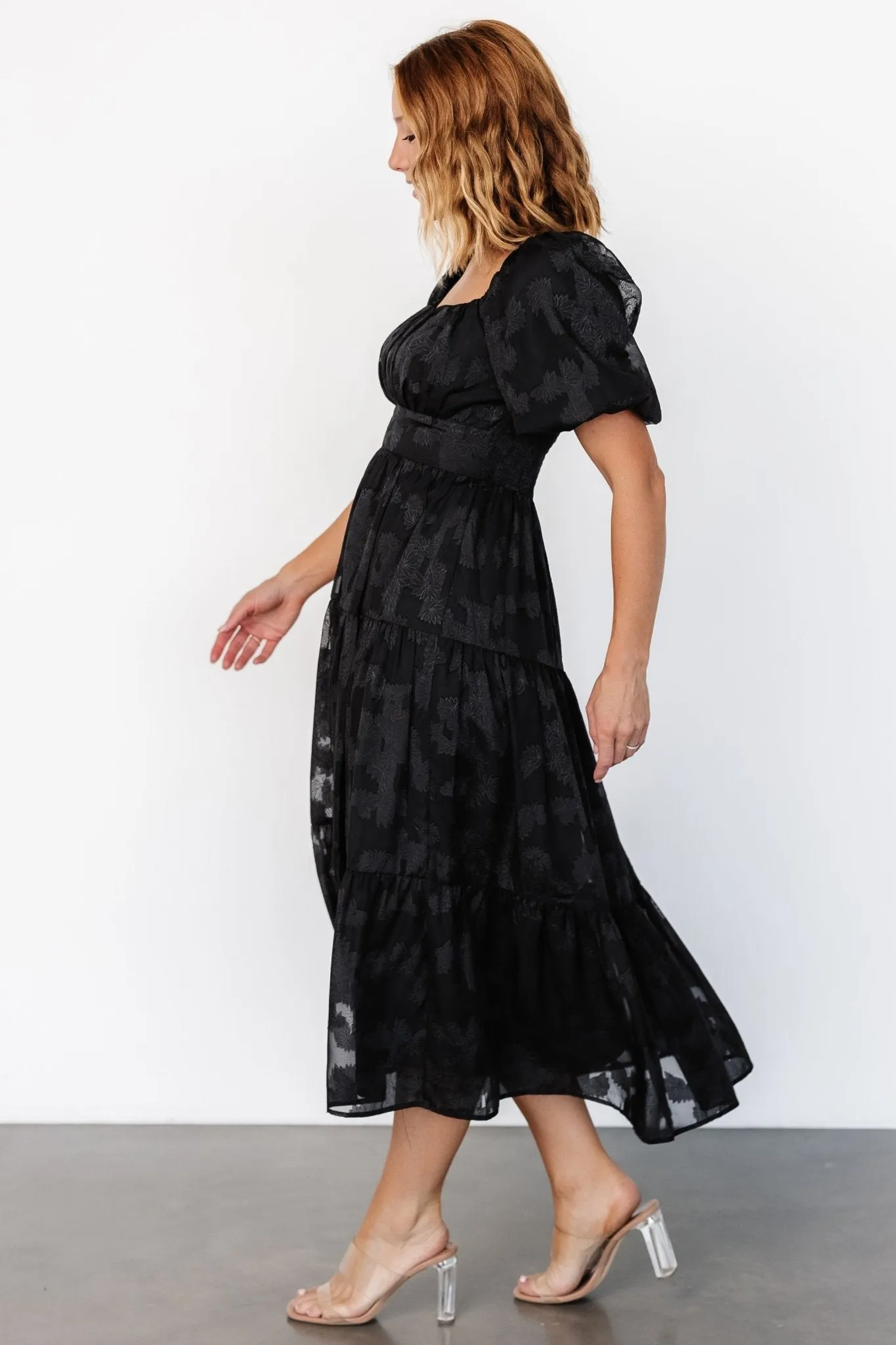Mae Midi Dress | Black sold by Baltic Born product image thumbnail 5